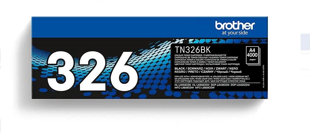 טונר שחור מקורי Brother Original Toner TN-326BK