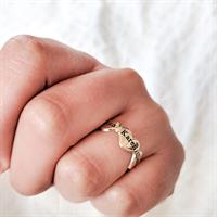 טבעת עם חריטה אישית