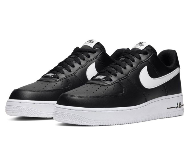 סניקרס נייק אייר פורס Air Force 1 Low שחור לבן