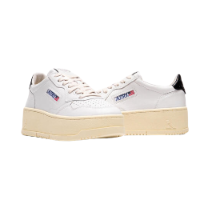 Autry  Platform Low Sneakers Black white