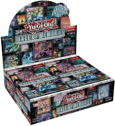 קלפי יו-גי-הו בוסטר בוקס Konami YU-GI-OH TCG: Booster Box: Maze of Memories