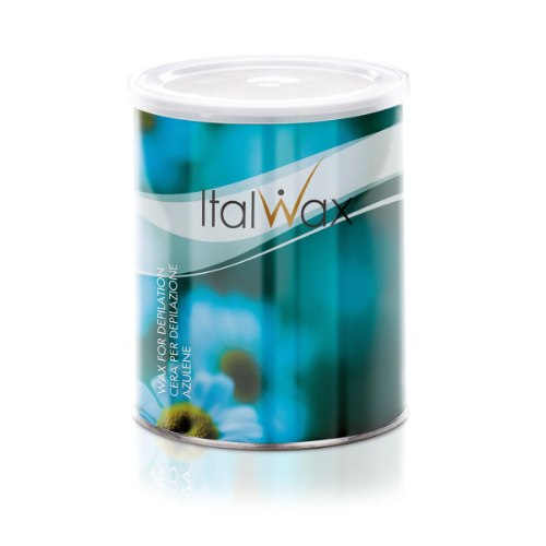 שעווה בדים פחית 800 גר' – אזולן סדרה לשיער עדין- ItalWax