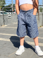 ברמודת פסים בנות