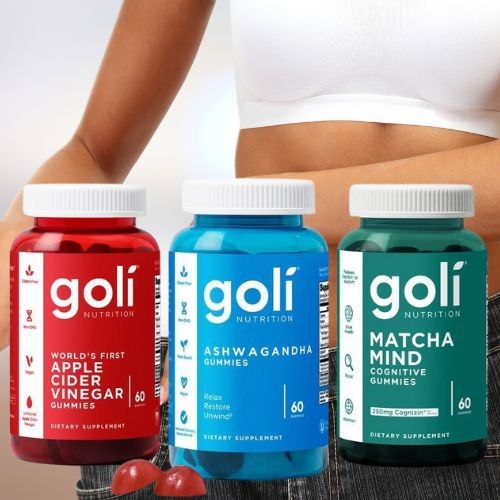 תוסף תזונה GOLI לירידה במשקל, הפחתת חשקים ותחושת שובע - סוכריות גומי טבעיות 100%- יבואן רשמי בישראל