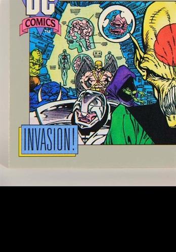 קלף בודד די.סי קומיקס DC Comics - Invasion!, Card A - Great Battles - 154