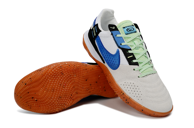 נעלי כדורגל נמוכות נייק Nike Streetgato אפור-כחול
