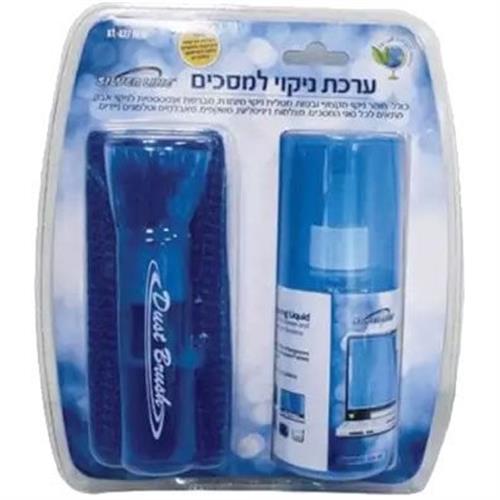 ערכת ניקוי למסכים כולל מברשת Silver Line XT-427