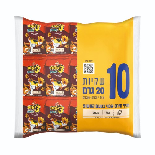 צ'יטוס כאפה בטעם קטשופ, 10 * 20 גרם
