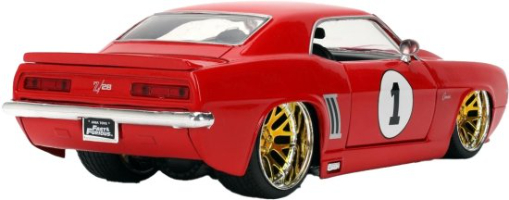 ג'אדה מהיר ועצבני - דגם מכונית שברולט - Jada Toys Fast & Furious 1969 CHEVROLET CAMARO 1:24