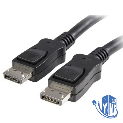 כבל DISPLAY-PORT זכר-זכר באורך 1.8 מטר, תומך 1080P@60hz