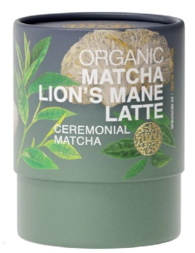 מאצ׳ה לאטה עם פטריית רעמת האריה | Matcha Lion's Mane Latte | פוקה Pukka