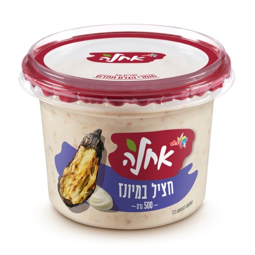 סלט חציל במיונז