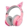 ורוד - אוזניות קשת אלחוטיות לגיימינג Edifier G5BT-B-CAT Gaming Headphones with NC 40mm