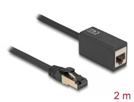כבל מאריך Delock Network Extension Cable S/FTP RJ45 to RJ45 Cat.8.1 2 m