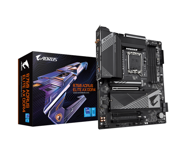 לוח Gigabyte B760 A ELITE AX DDR4 ATX WIFI 6E