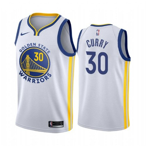 גופיית NBA גולדן סטייט ווריורס לבנה 20/21 - #30 Stephen Curry