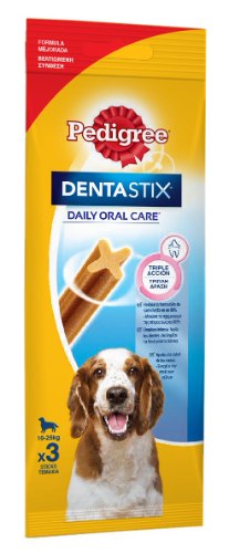 חטיף דנטלי פדיגרי לכלבים מ 10-25 קג - PEDIGREE DENTAL STIX