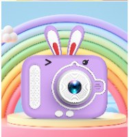 מצלמת ארנב לילדים - לצילום תמונות, ווידאו עם מגוון אופציות מדליקות