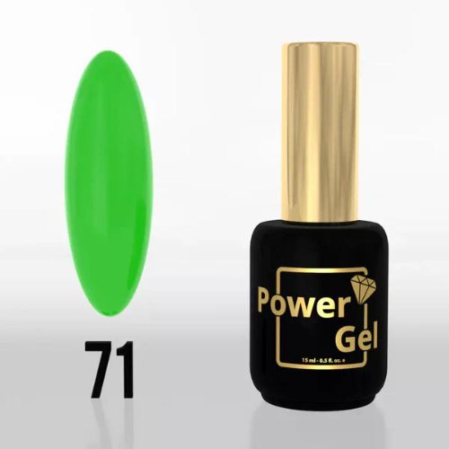 לק ג'ל 71 פאוור ג'ל POWER GEL