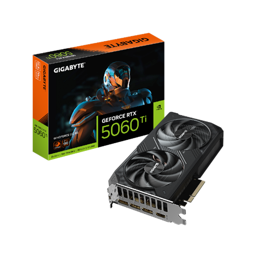 כרטיס מסך Gigabyte RTX 5060 Ti WindForce 2 OC 8GB