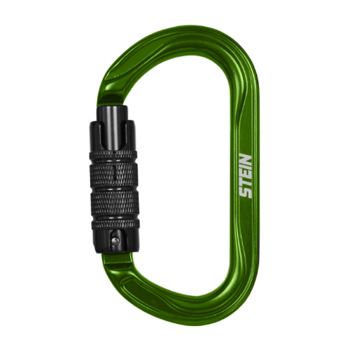 טבעת אובלית טריפלוק SECURA OVAL Aluminium ירוק