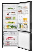 מקרר מקפיא תחתון LG דגם R-2B479B נירוסטה מושחרת
