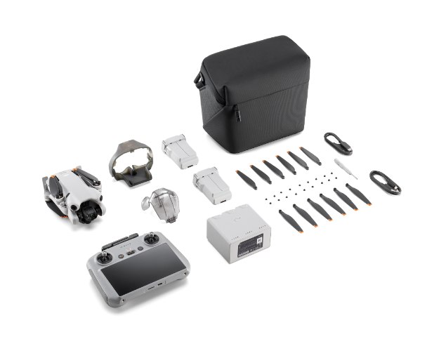 רחפן צילום DJI Mini 4 Pro Fly More Combo Plus (DJI RC 2)