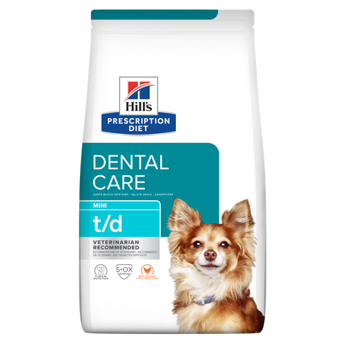 TD Dog small breed dry food 3 kg with chicken