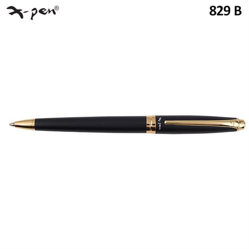 עט רגטה אנודייז שחור זהב כדורי XP-829b X-Pen Regatta Anodize