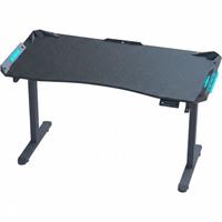 שולחן גיימינג חשמלי Optimus X RGB שחור אורך 120
