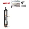 דגם סטנדרט - WX240 - מברג חשמלי חכם נטען ואלחוטי WORX WX242 4V