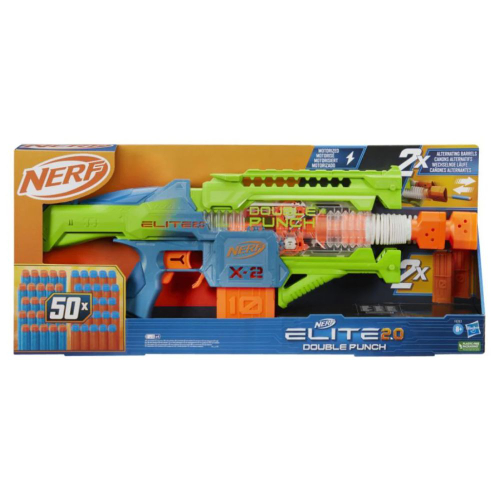 נרף עלית 2.0 - רובה דאבל פאנץ' - NERF ELITE