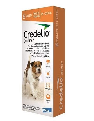 Credelio Chewable tablet for dogs 5.5-11 Kg for 6 months