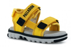 PALLADIUM | פלדיום - סנדלי ילדים PALLANIKOO MONOCHROME צהוב חרדל