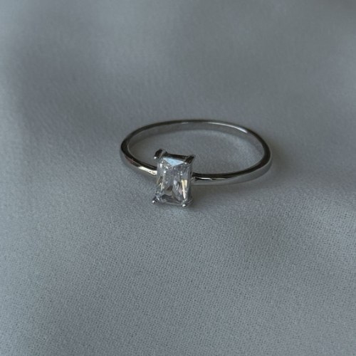 טבעת נוי|כסף 925 | טבעת מלבן