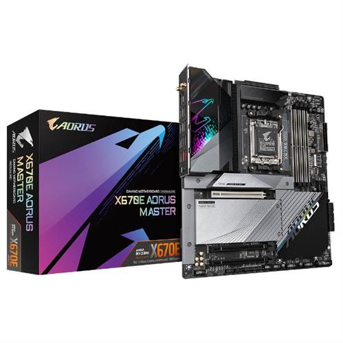 לוח Gigabyte X670E AORUS MASTER 1.1 AMD AM5 DDR5 WIFI 6E E-ATX