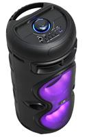 זווית על O8K BT-2446 – בידורית קריוקי עם סאונד Super Bass, מיקרופון מובנה ואפקטי תאורה צבעוניים