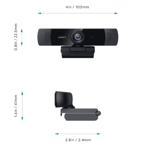 מצלמת רשת- AUKEY FHD מדגם LM1E