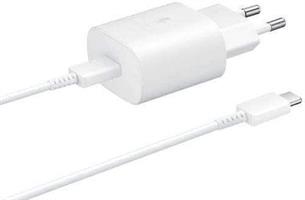 מטען קיר לבן Super Fast Charger 25W C010070502 Samsung
