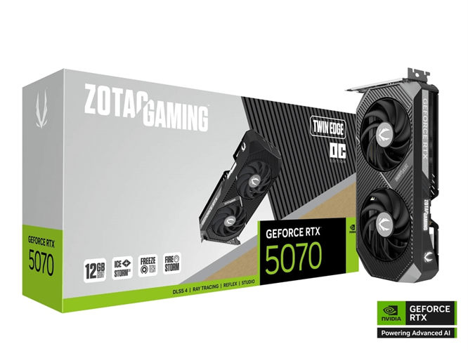 כרטיס מסך - ZOTAC GAMING GeForce RTX 5070 Twin Edge OC