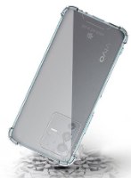 כיסוי שקוף עבור Miracase Vivo V23 – בודד עם פינות מחוזקות מגן על טלפון נופל על רקע מרוסק