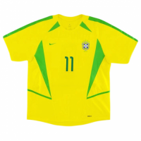 Brazil Home Shirt World Cup 2002 - Ronaldinho