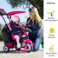 תלת אופן בעל 4 מצבי נסיעה VANILLA PLUS צבע ורוד 798151P מבית קפיץ קפוץ
