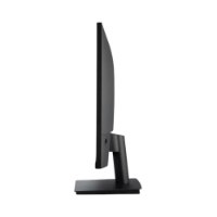 מסך מחשב 27” Viewsonic VA272-MH – מסך מחשב שחור עם מעמד נראה במבט צד על רקע לבן