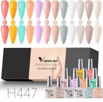סט 12 צבעים צבעי קיץ H447 ונליסה VENALISA