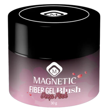 Fiber Deep pink 30 gr מגנטיק - ג'ל לבניה וחיזוק