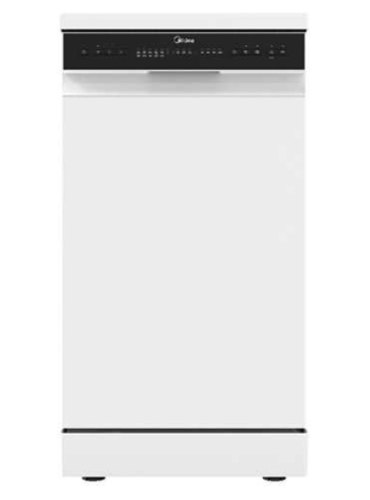 מדיח צר 10 מערכות כלים דגם WQP8-W7634C-W מידאה MIDEA לבן