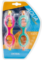 אינטקס - זוג משקפי שחיה לילדים 3-8 - INTEX 55693