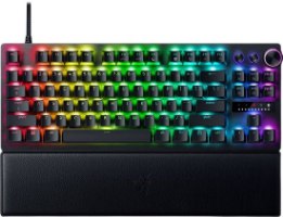 מקלדת גיימינג קומפקטית Razer Huntsman V3 Pro Tenkeyless עם מתגים אופטיים אנלוגיים – תמונה 1