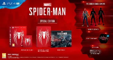 PS4 פלייסטיישן 4 Marvel's Spider-Man: Special Edition
